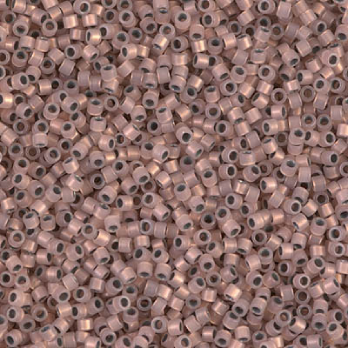 Miyuki 11/0 Delica Beads, DB0191, Rose Lined, 5g