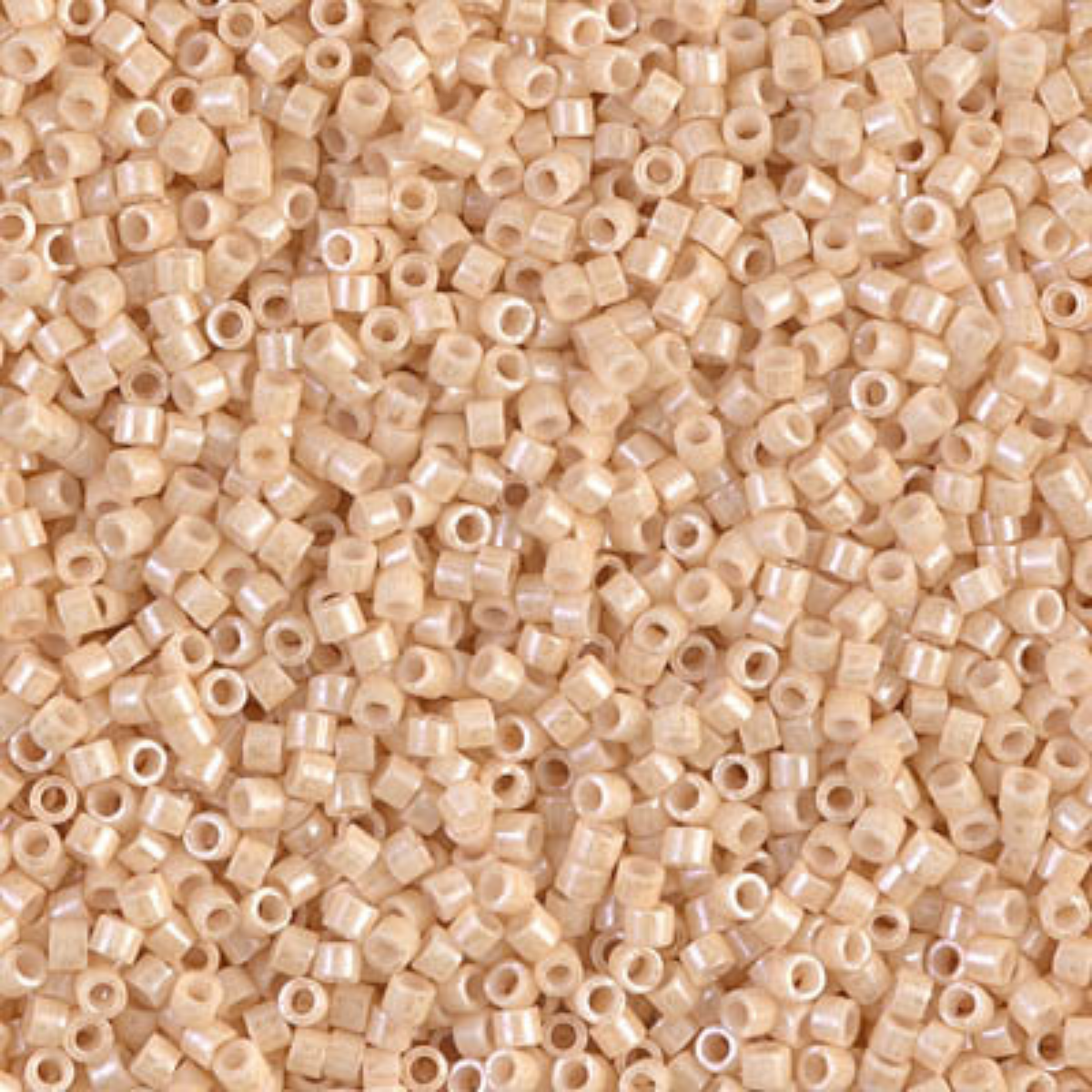 Miyuki 11/0 Delica Beads, DB0204, Ceylon Antique Beige, 5g