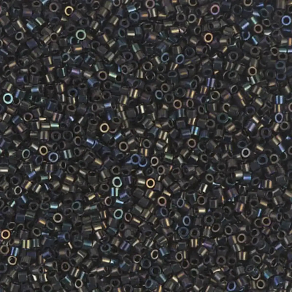 Miyuki 15/0 Delica beads, DBS-0007, Brown Iris, 7 grams - The Argus Collection