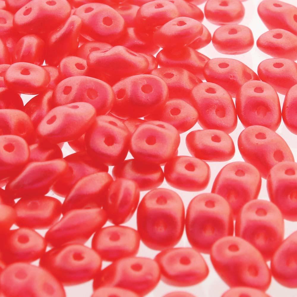 Superduo Beads, Tutti Frutti Watermelon, 10g.