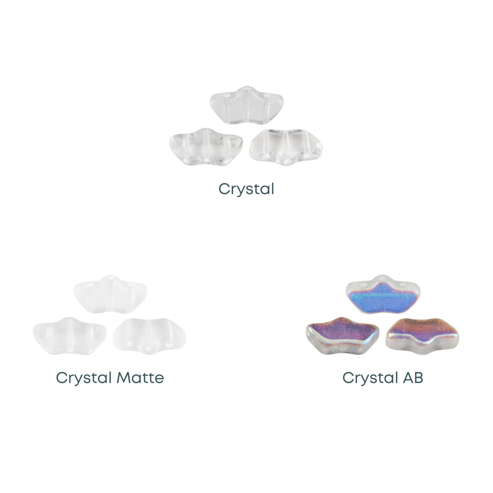 Delos Beads par Puca, Crystal, 5g & 20g