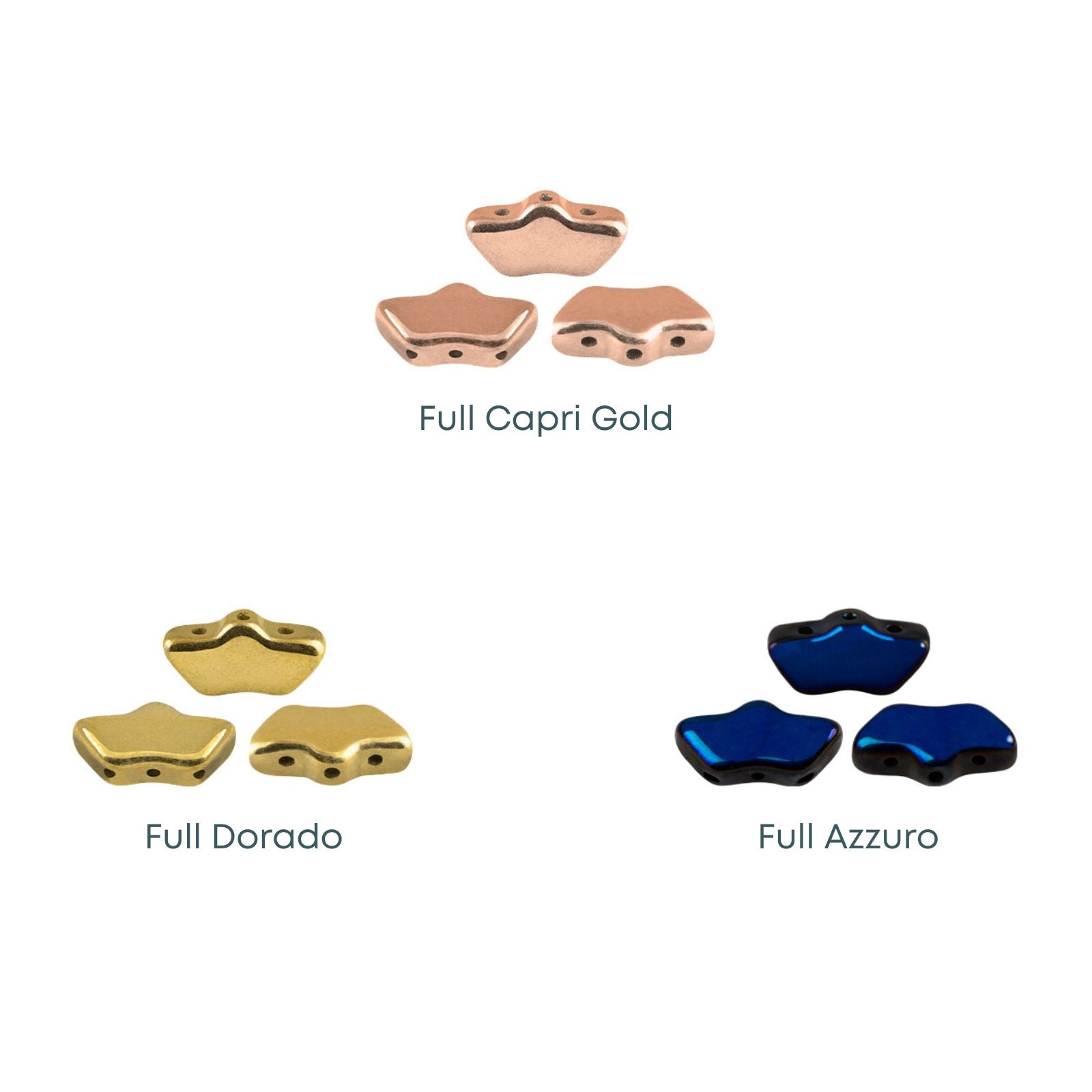 Delos Beads par Puca, Full Coats, 5g & 20g