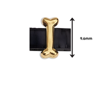 Dog Bone Slider, for 5mm Flat Leather or Cork