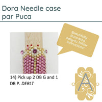 Dora Needle Case Pattern par Puca - The Argus Collection