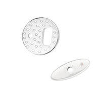 Mini-Circle Dotty Toggle Clasp for Cord or Leather