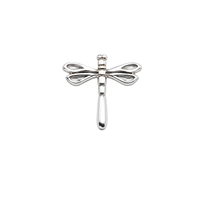 Dragonfly Slider for 1.5mm Round Leather Cord