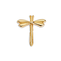 Dragonfly Slider for 1.5mm Round Leather Cord