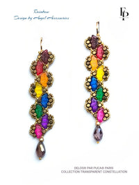 Rainbow Earrings Pattern by Angel Accessories - Rainbow Earrings Pattern by Angel Accessories - Default Title , The Argus Collection
