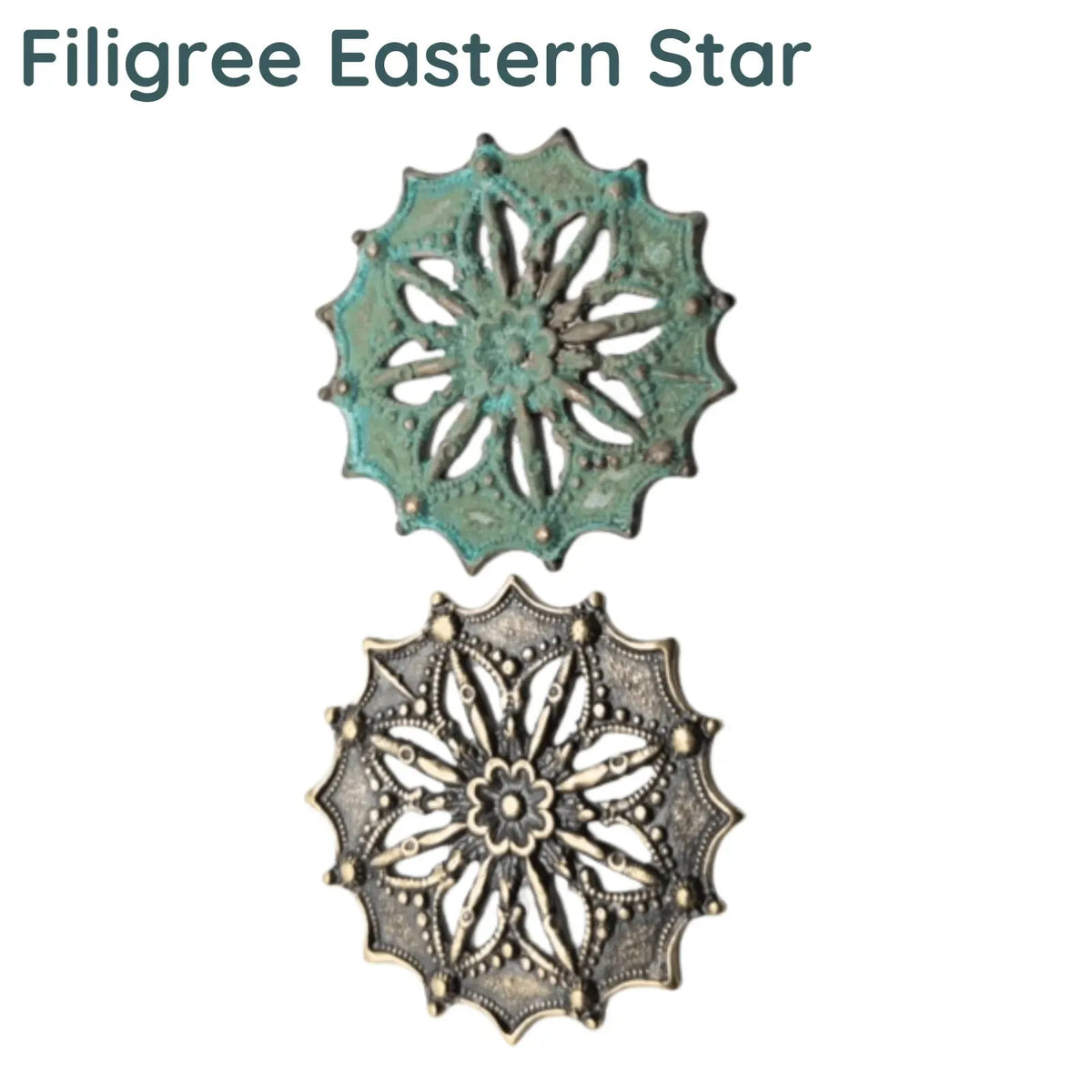 Filigree Eastern Star, 2 Finishes - The Argus Collection