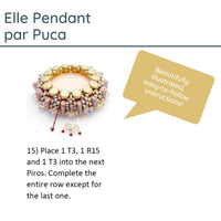 Elle Pendant Pattern par Puca