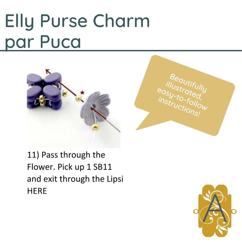 Elly Purse Charms Pattern par Puca - The Argus Collection