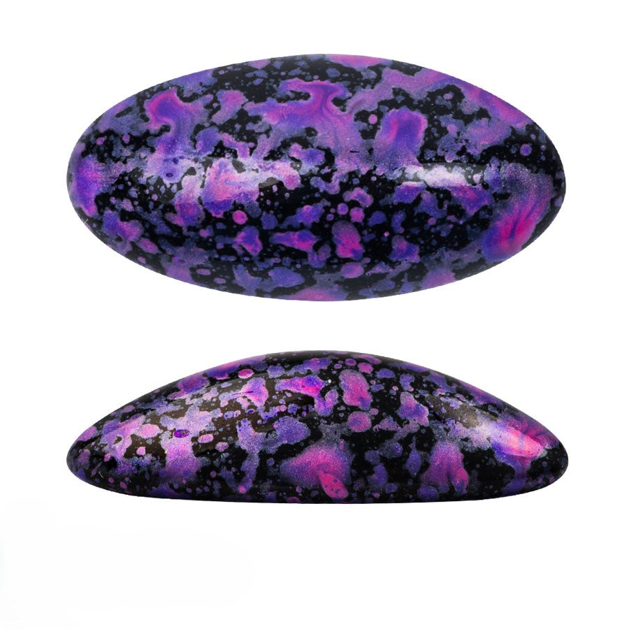 Athos-3 hole Beads par Puca, Enamel, 2 pcs & 10 pcs