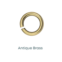 Euro 8mm Jump Rings, 18 Gauge, 20 or 100 Pcs.