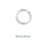 Euro 8mm Jump Rings, 18 Gauge, 20 or 100 Pcs.