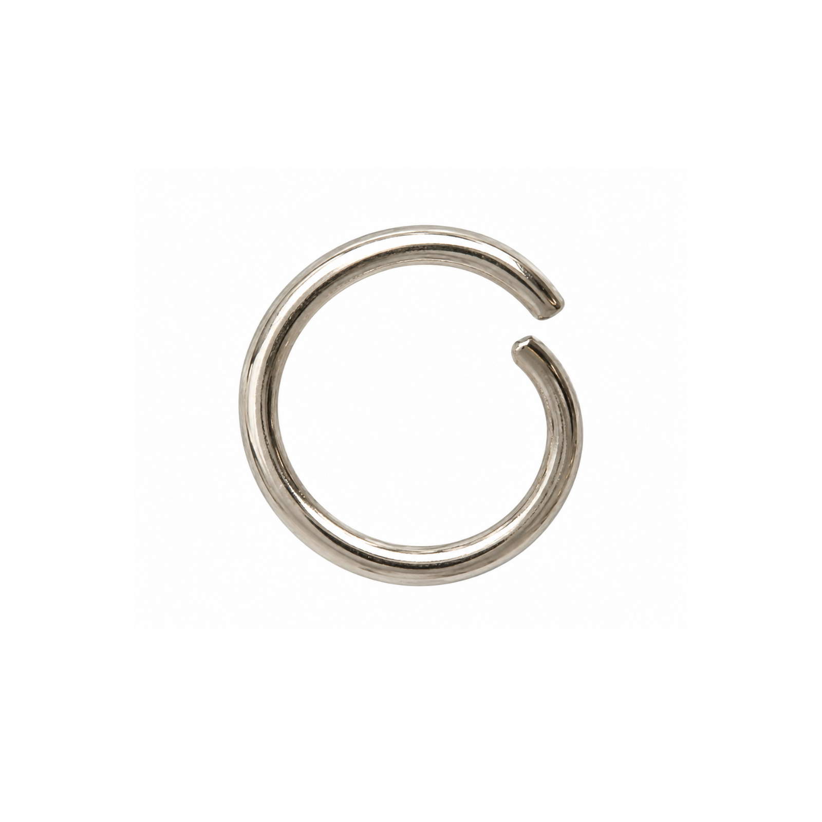 Euro Round Open Jump Rings, 316 Stainless Steel, 20 Gauge, 8mm O.D., 25 Pieces