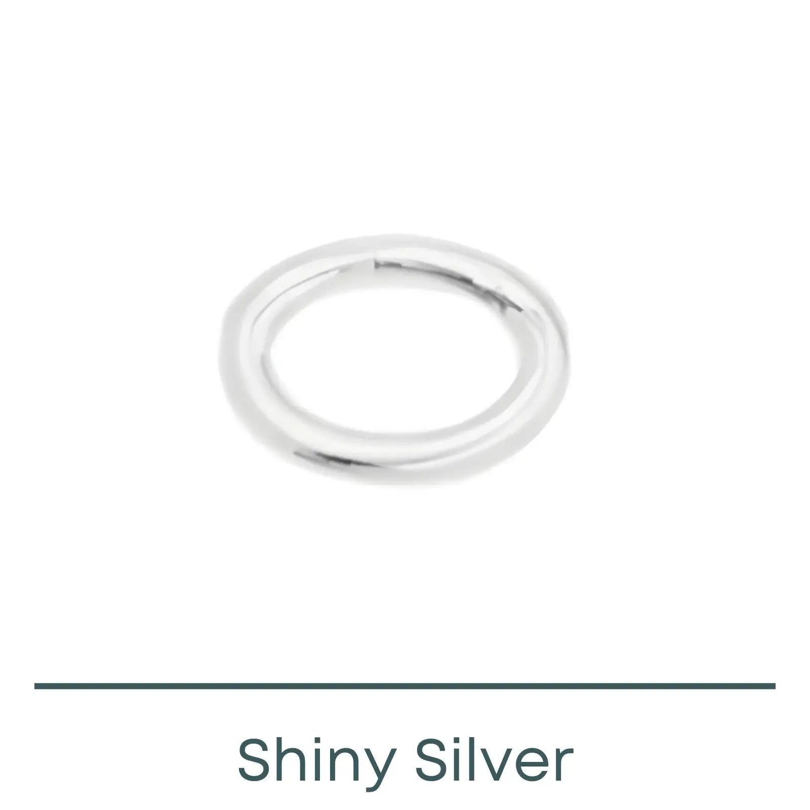 Euro Small Oval Jump Rings, 22 Gauge, 55 Pcs