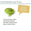 Evita Pendant Pattern par Puca - The Argus Collection