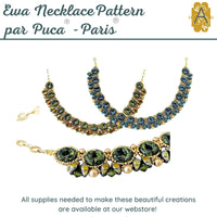 Ewa Necklace Pattern par Puca - The Argus Collection