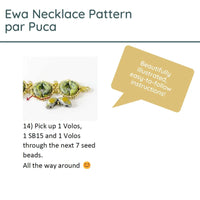 Ewa Necklace Pattern par Puca - The Argus Collection