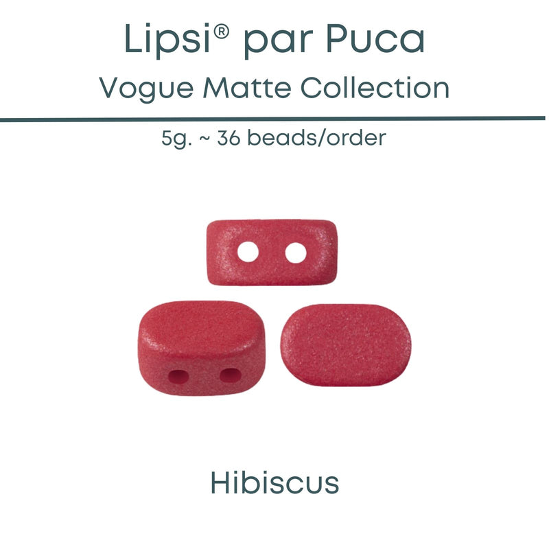 Lipsi par Puca, 5g, Vogue Matte Collection, 11 Colors