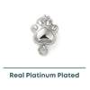 Paw Print 1-Strand Magnetic Clasp - The Argus Collection