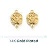 Petite Flower, 1-Strand Magnetic Clasp, 2 Finishes - The Argus Collection