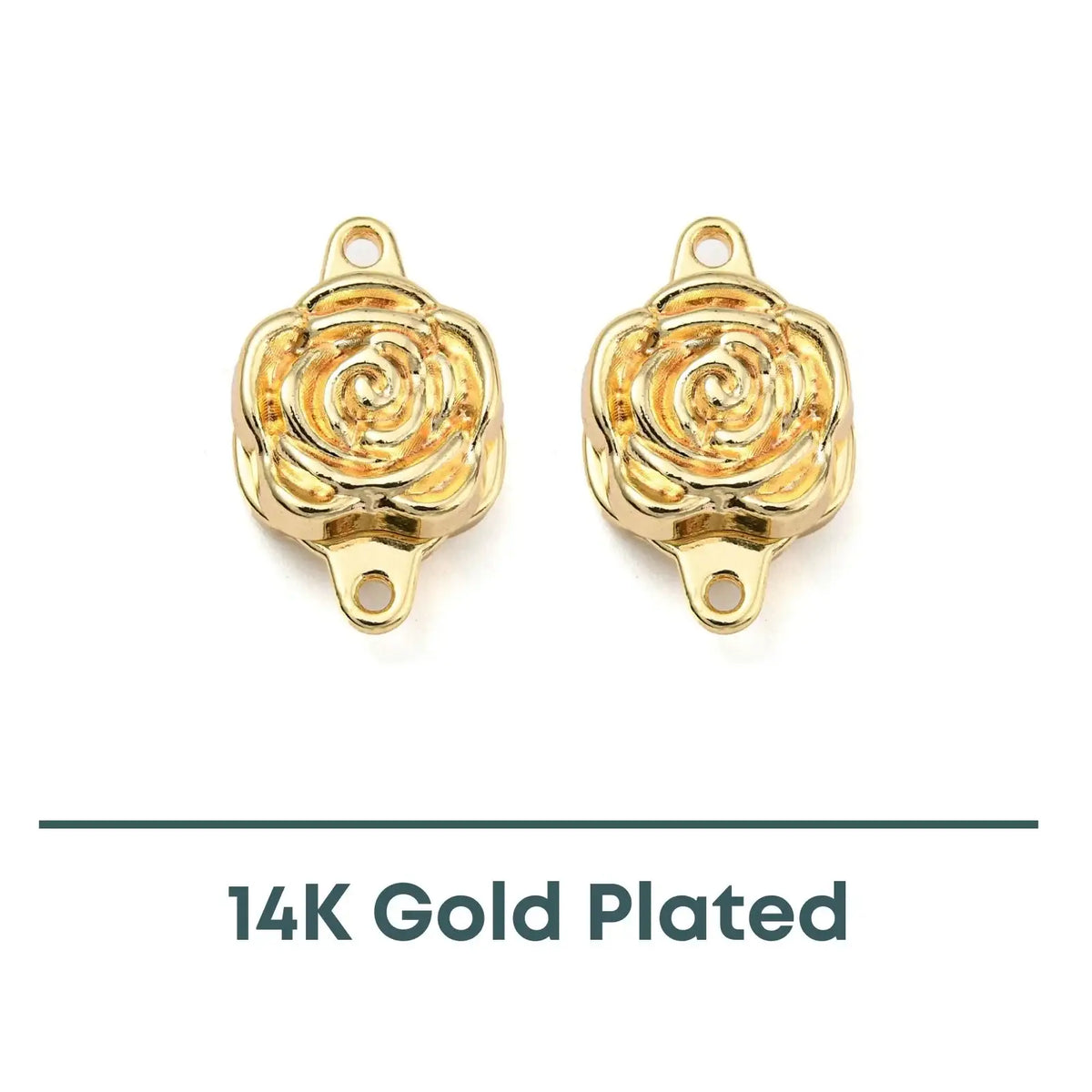 Petite Flower, 1-Strand Magnetic Clasp, 2 Finishes - The Argus Collection