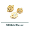 Petite Flower, 1-Strand Magnetic Clasp, 2 Finishes - The Argus Collection