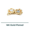 Paw Print 1-Strand Magnetic Clasp - The Argus Collection