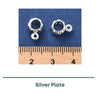 Ruggle Bail, Silver Plate, 2 or 10 Pieces - The Argus Collection