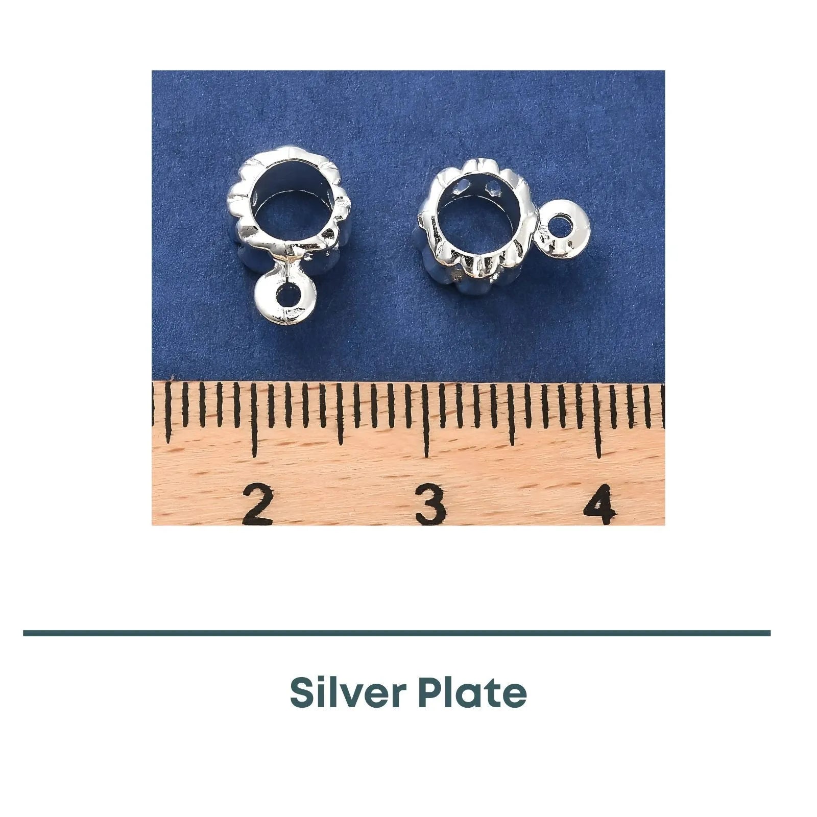 Ruggle Bail, Silver Plate, 2 or 10 Pieces - The Argus Collection