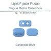 Lipsi par Puca, 5g, Vogue Matte Collection, 11 Colors - The Argus Collection