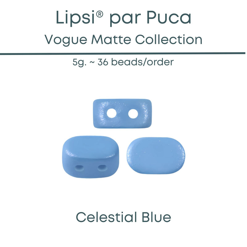 Lipsi par Puca, 5g, Vogue Matte Collection, 11 Colors