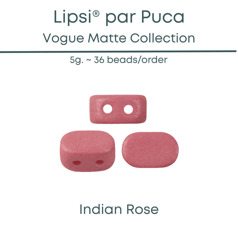 Lipsi par Puca, 5g, Vogue Matte Collection, 11 Colors