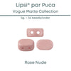 Lipsi par Puca, 5g, Vogue Matte Collection, 11 Colors - The Argus Collection