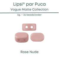 Lipsi par Puca, 5g, Vogue Matte Collection, 11 Colors - The Argus Collection