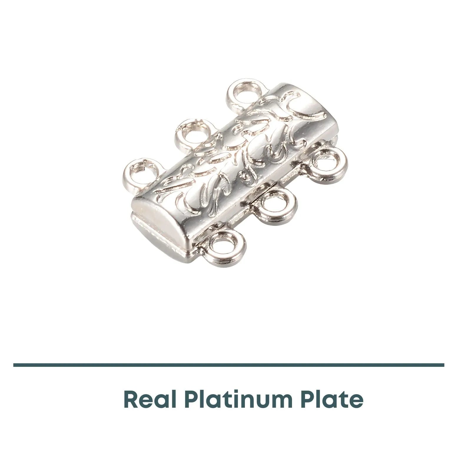 Branches 3-Strand Magnetic Clasp, 1 or 5 Pieces - The Argus Collection