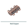 Branches 3-Strand Magnetic Clasp, 1 or 5 Pieces - The Argus Collection