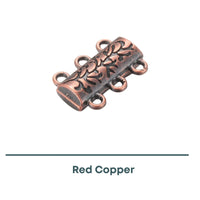 Branches 3-Strand Magnetic Clasp, 1 or 5 Pieces - The Argus Collection