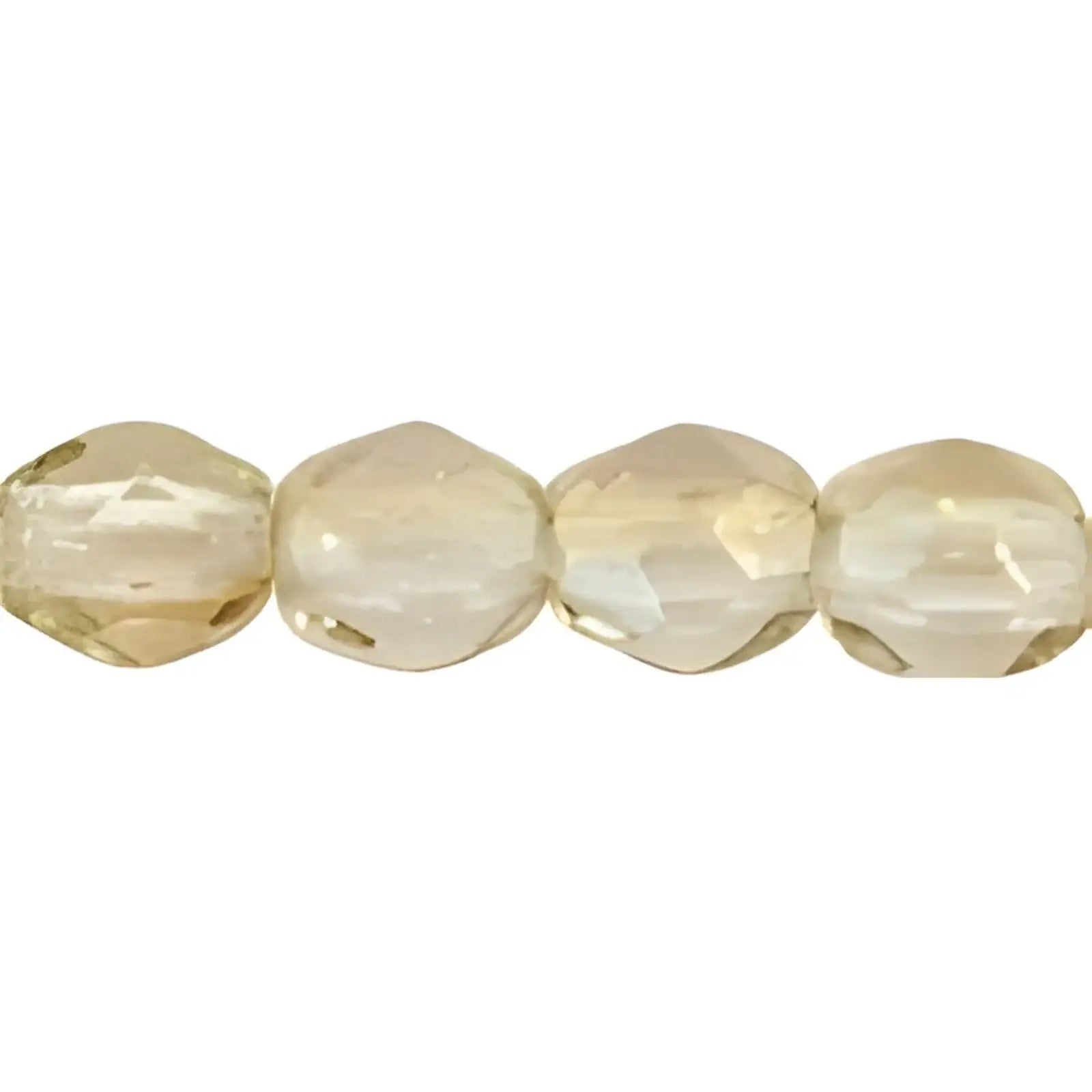 Fire Polish Beads, 3mm, Crystal Twilight, 50 pieces - The Argus Collection