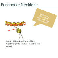 Farandole Necklace Pattern by Finuccia Sefi Créations - Farandole Necklace Pattern by Finuccia Sefi Créations - Default Title , The Argus Collection