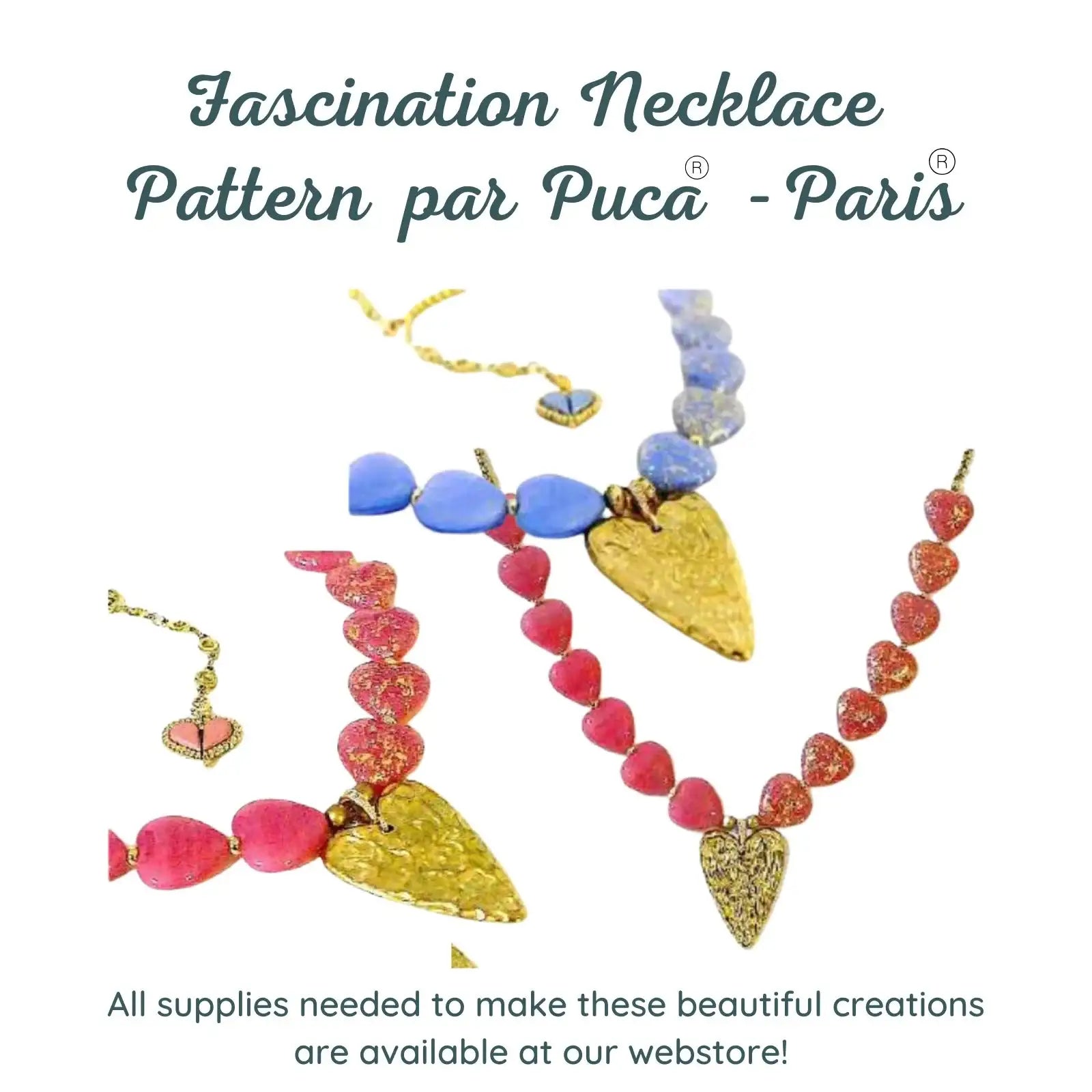 Fascination Necklace Pattern par Puca - The Argus Collection