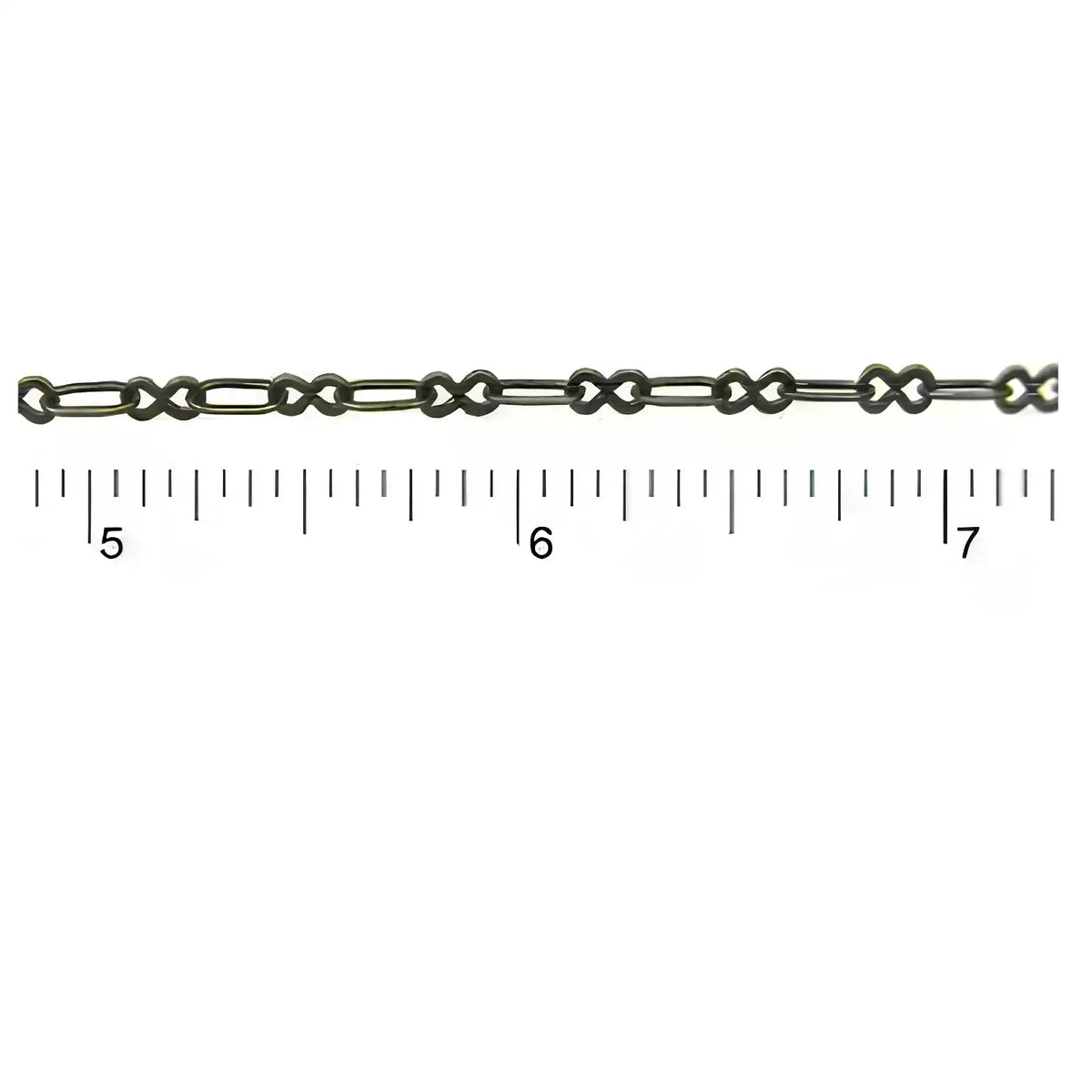 Figure8Chain-AntiqueBrass-Example - The Argus Collection