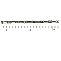 Figure8Chain-AntiqueBrass-Example - The Argus Collection