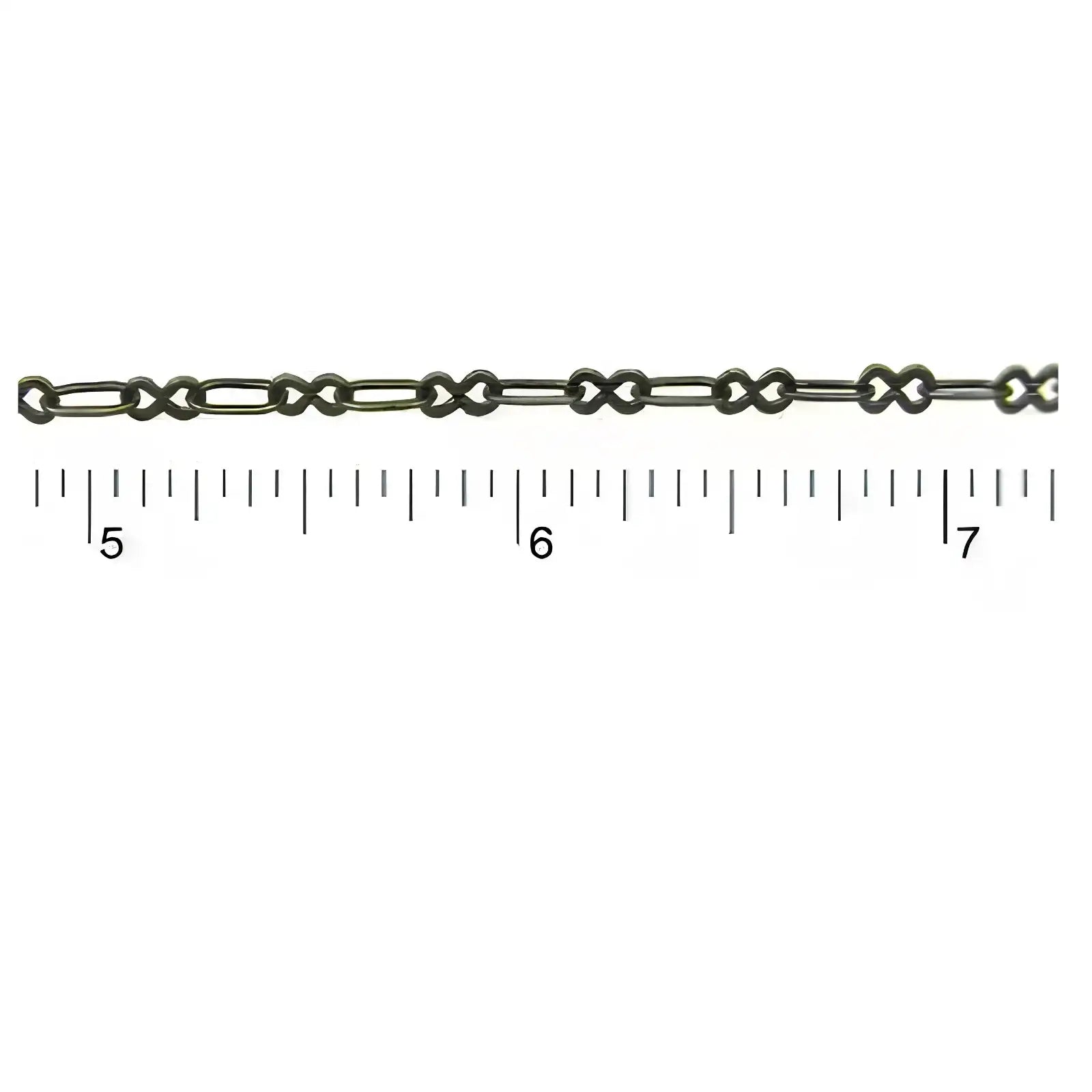 Figure8Chain-AntiqueBrass-Example - The Argus Collection