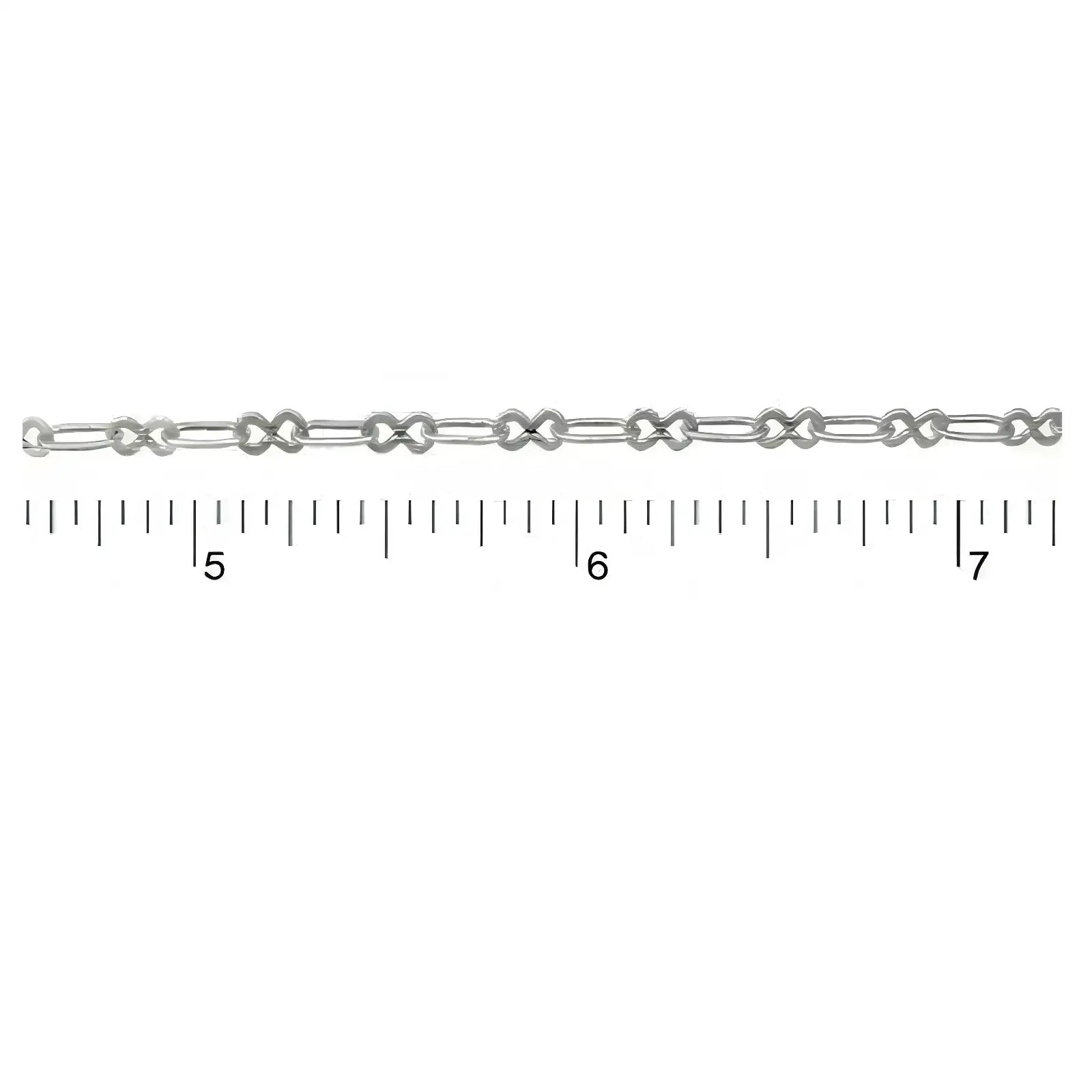 Figure8Chain-AntiqueSilver-Example - The Argus Collection