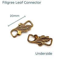 Filigree Collection, Connectors or Links, 4 Styles - The Argus Collection