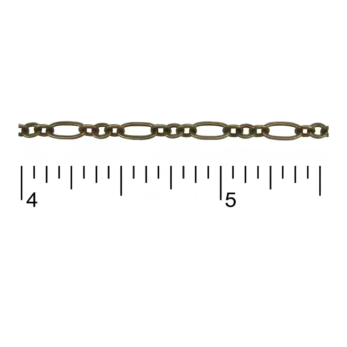 FineFigaroEuroChainAntiqueBrass-Example - The Argus Collection