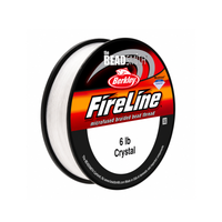 FireLine 6 lb Crystal Braided Beading Thread – 50, 125 or 300 Yards