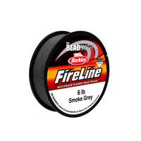 FireLine 6 lb Smoke Grey Braided Beading Thread –50, 125 or 300 Yards